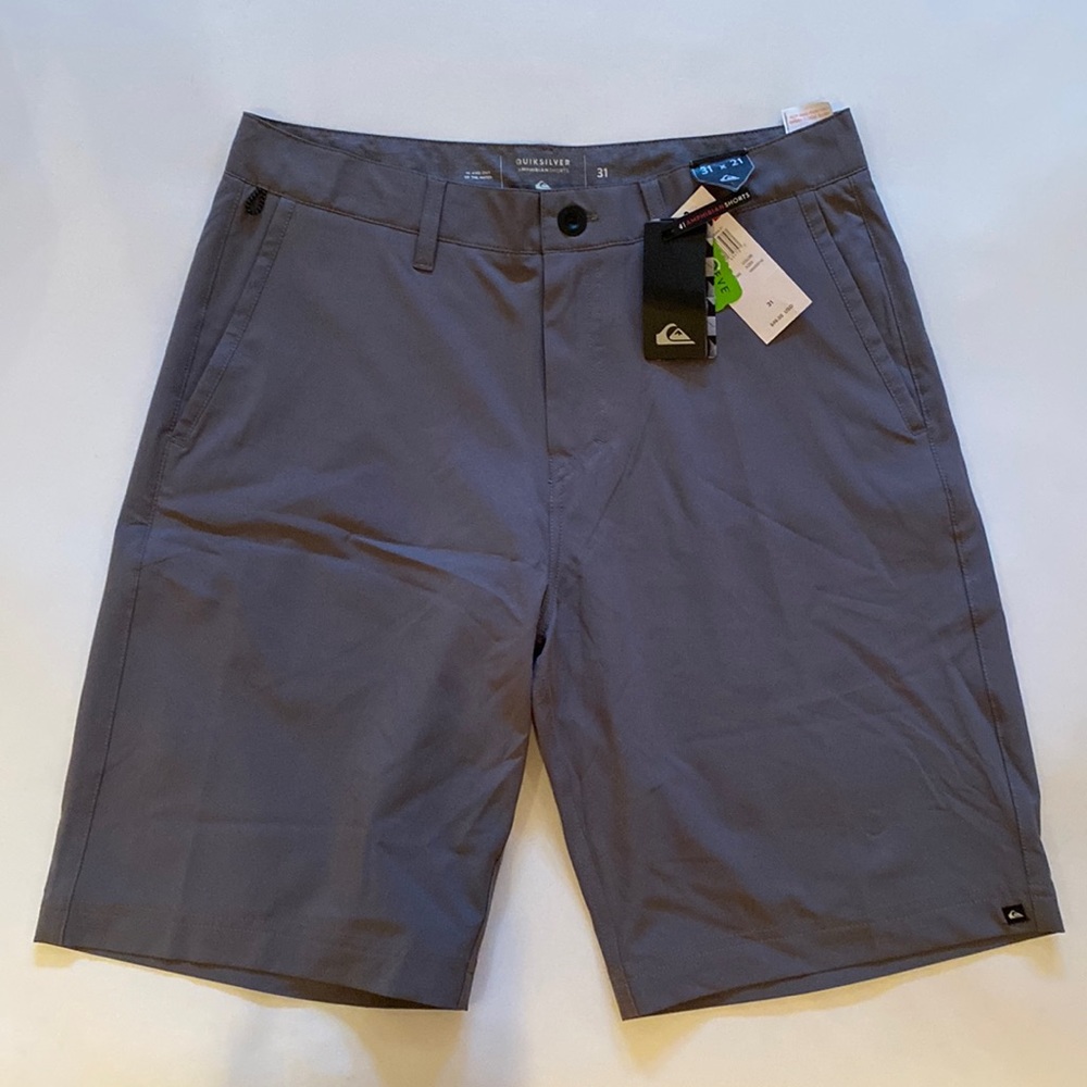 Quiksilver amphibian grey shorts 32